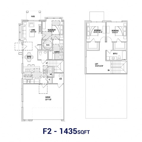 a typical and a typical floor plan